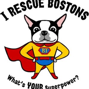 I Rescue Bostons Design